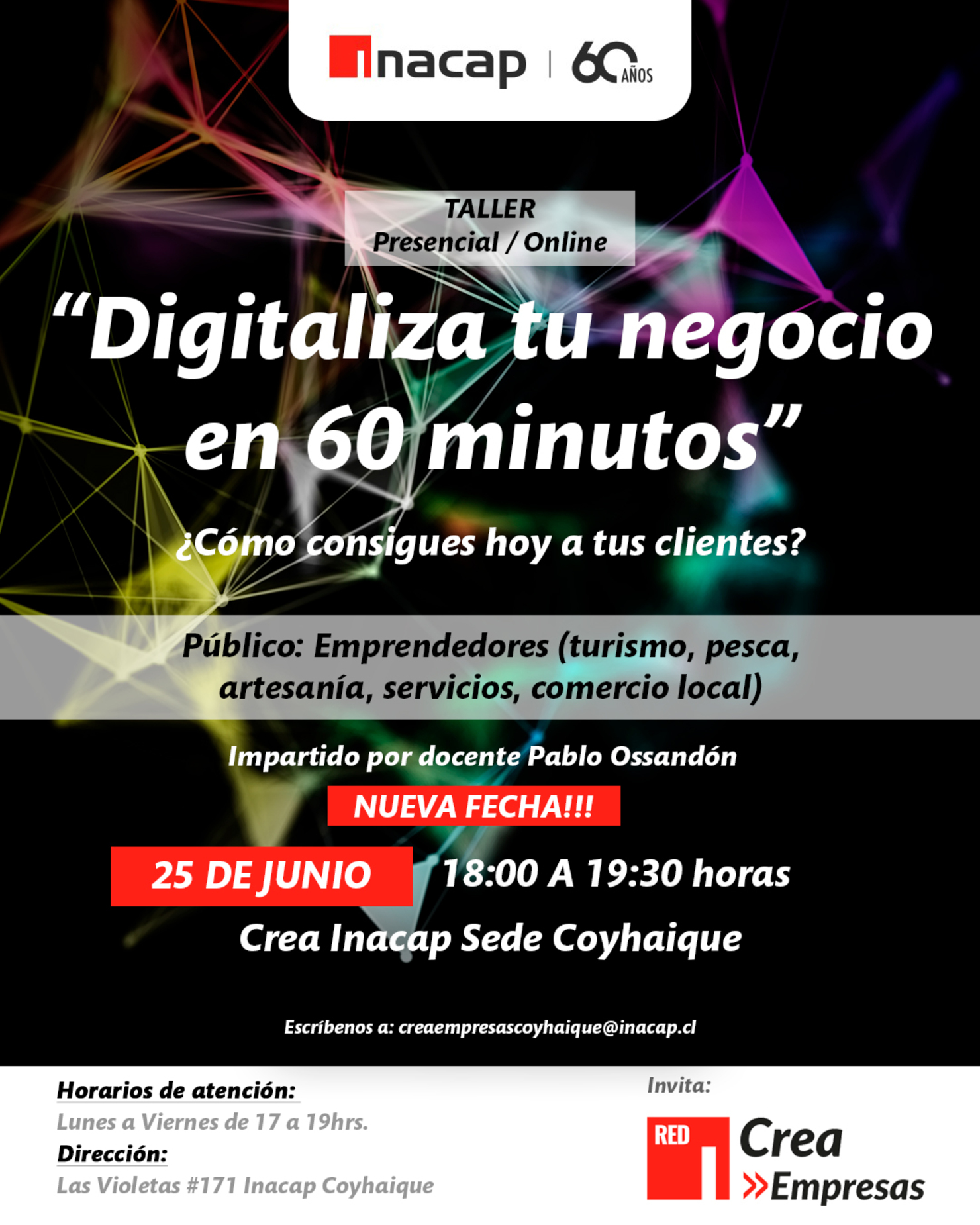 Taller "Digitaliza tu negocio en 60 minutos"
