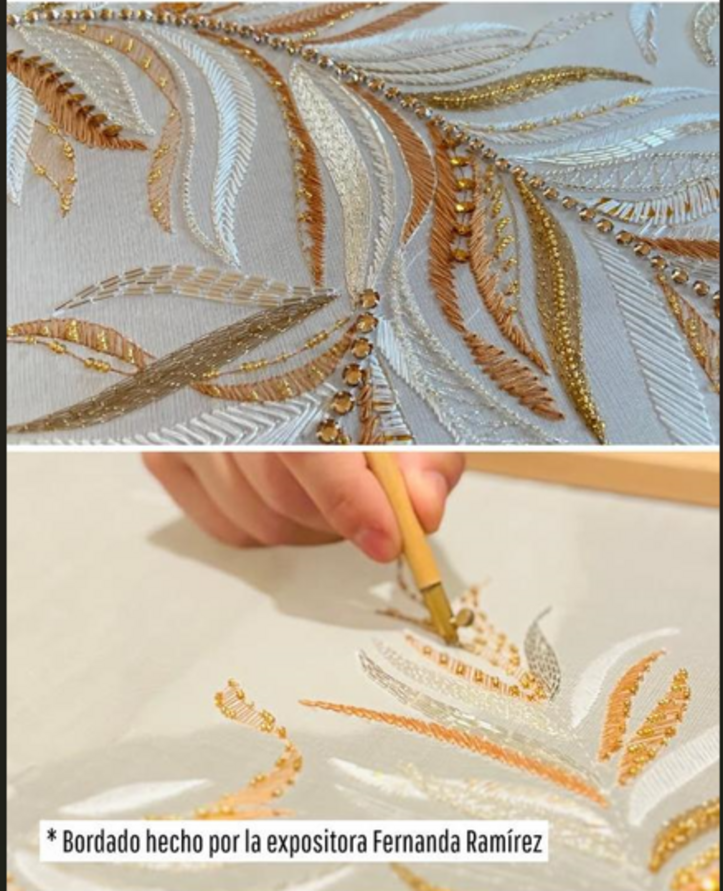 “La Importancia del Bordado Lunéville en la Alta Moda Francesa”