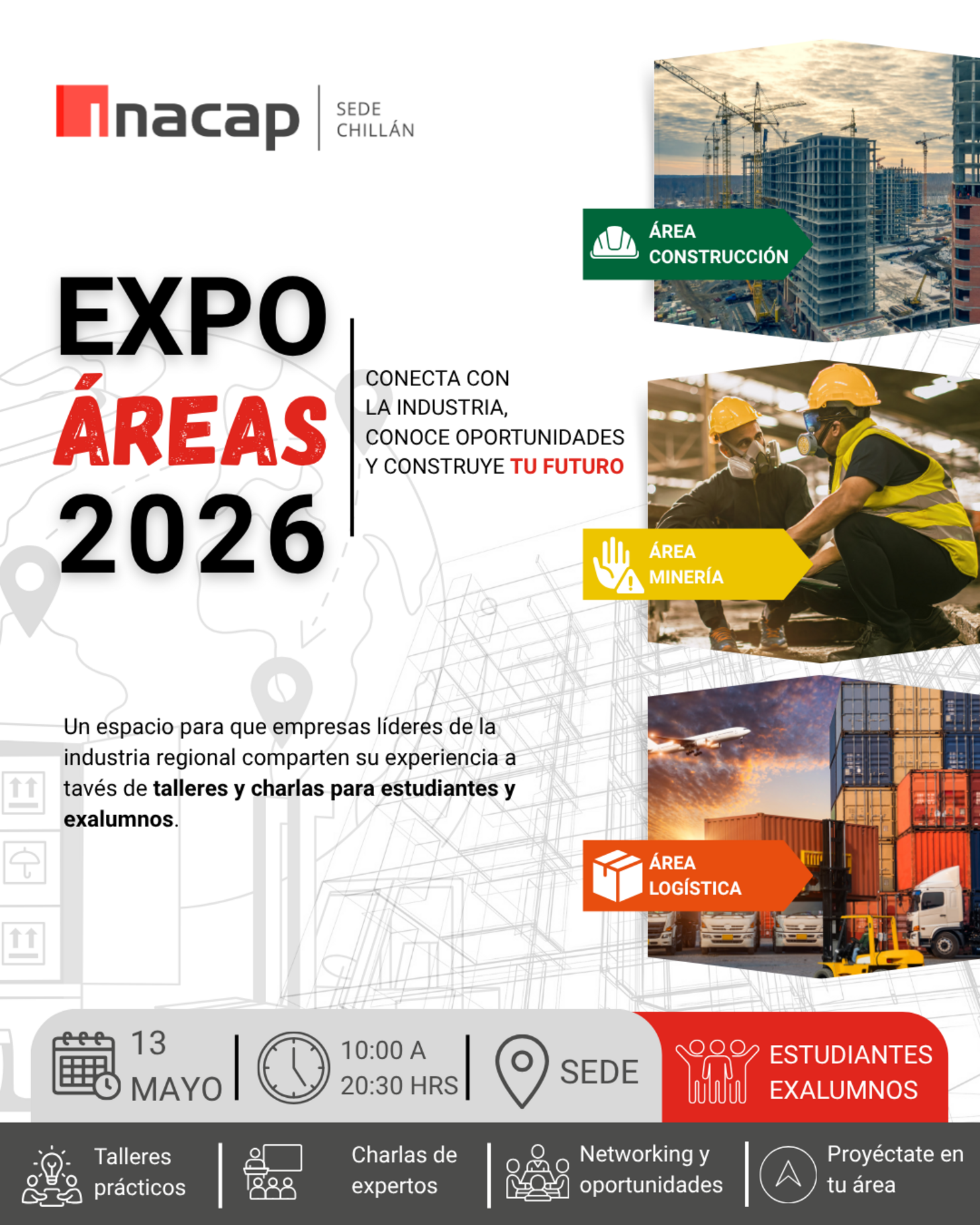 🔧✨ Expo Áreas: Conectando experiencia y formación