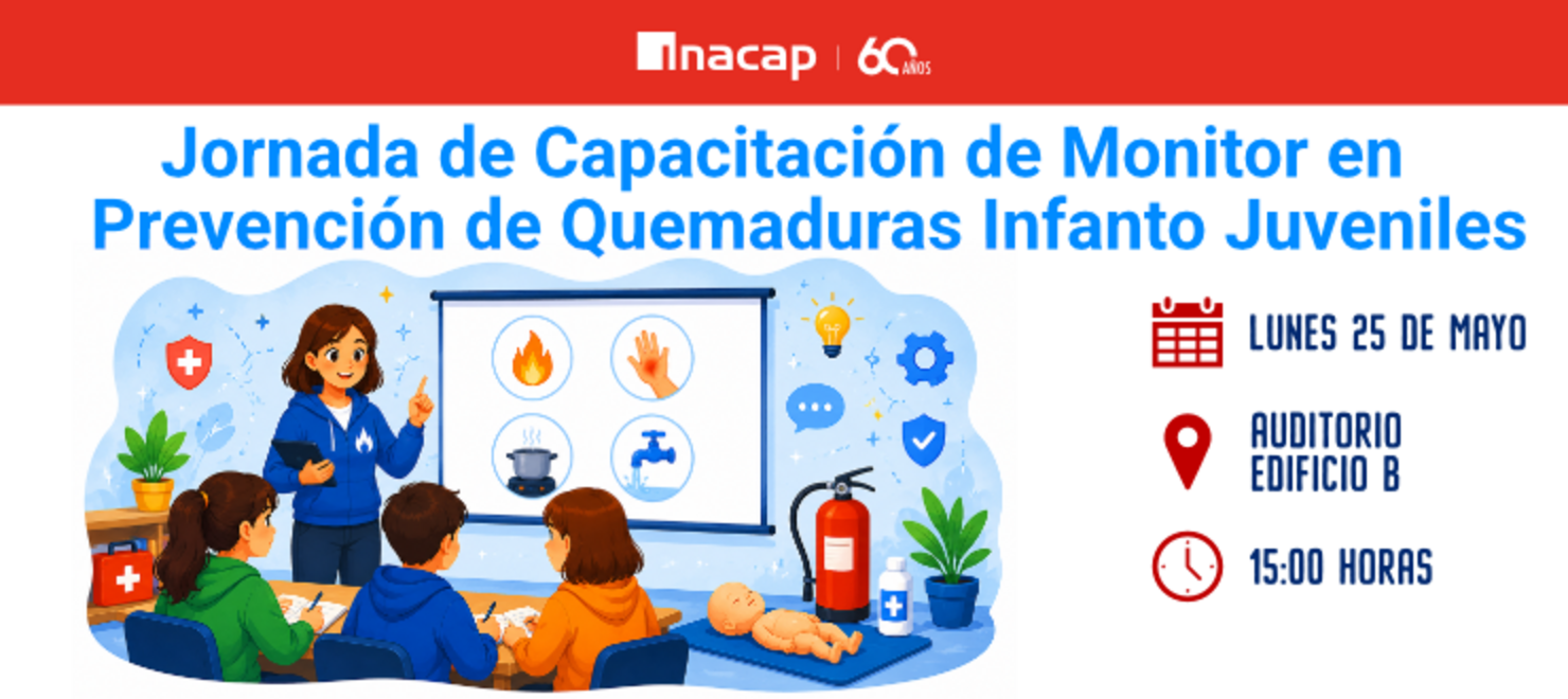 Capacitación de Monitor en Prevención de Quemaduras Infanto Juveniles