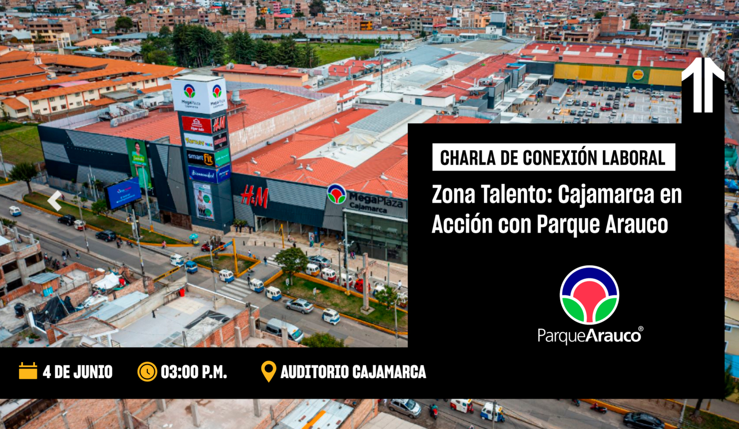 Zona Talento: Cajamarca en  Acción con Parque Arauco