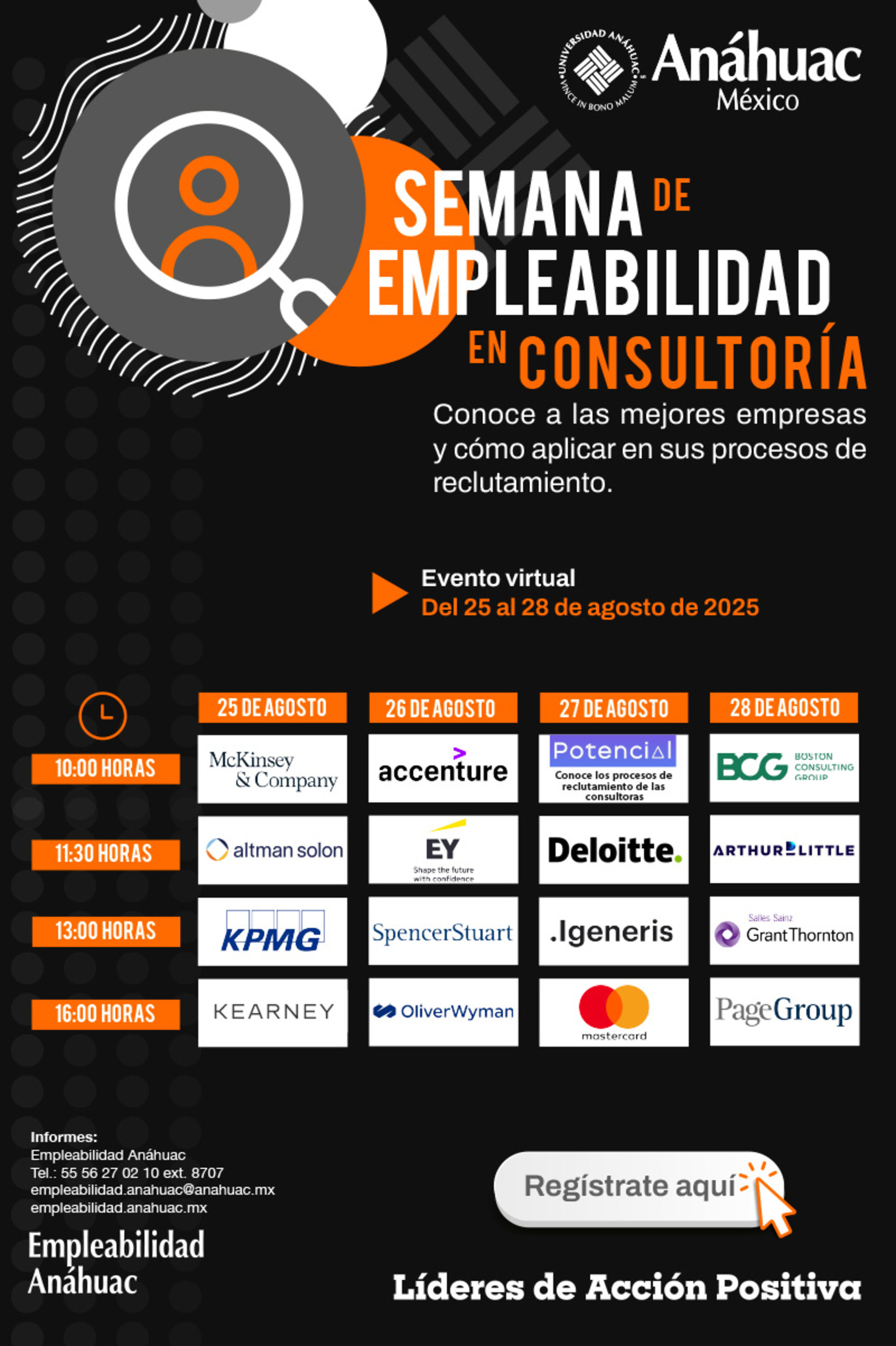 Semana de empleabilidad en consultoría