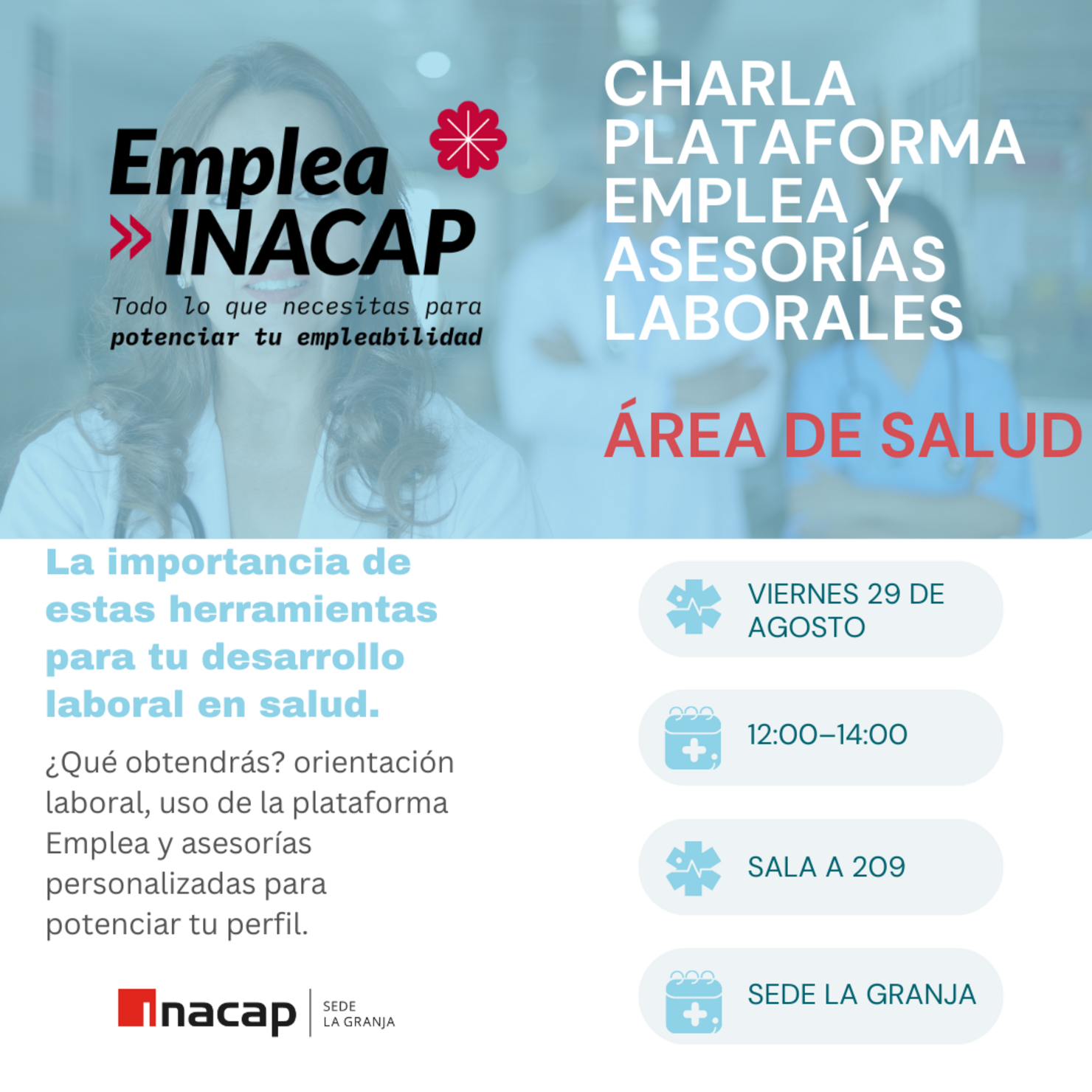 Charla Plataforma Emplea y Asesorías laborales
