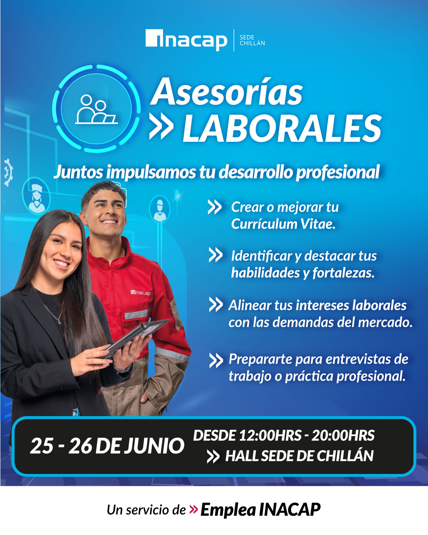 Stand Asesorías Laborales Emplea Inacap