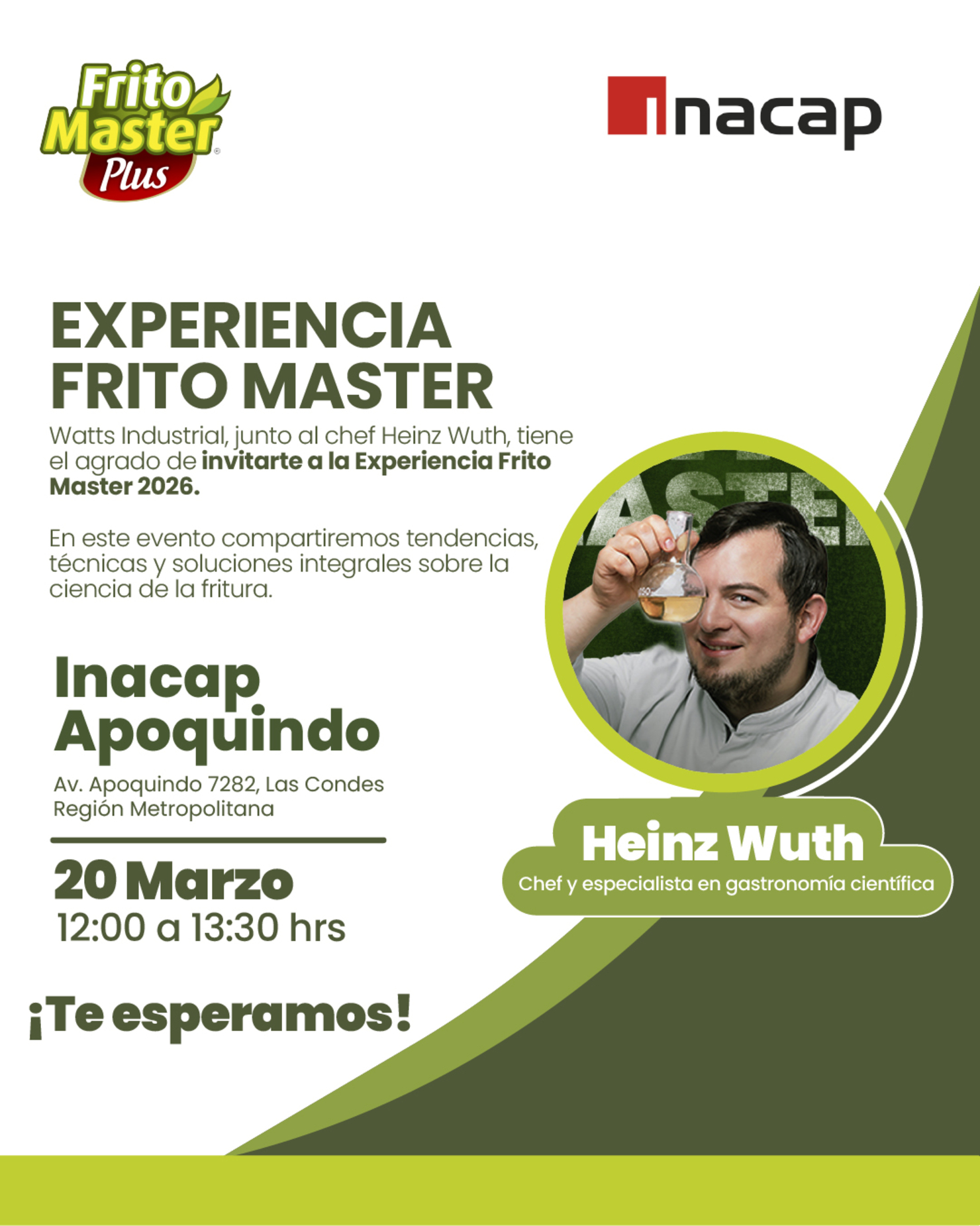 Experiencia Frito Master junto a Heinz Wuth
