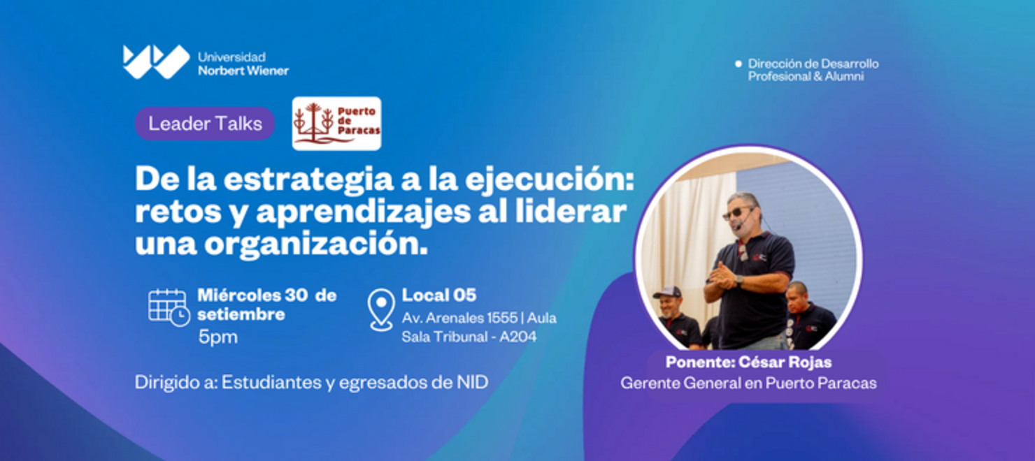 Leader Talks | De la estrategia a la ejecución: retos y aprendizajes al liderar una organización