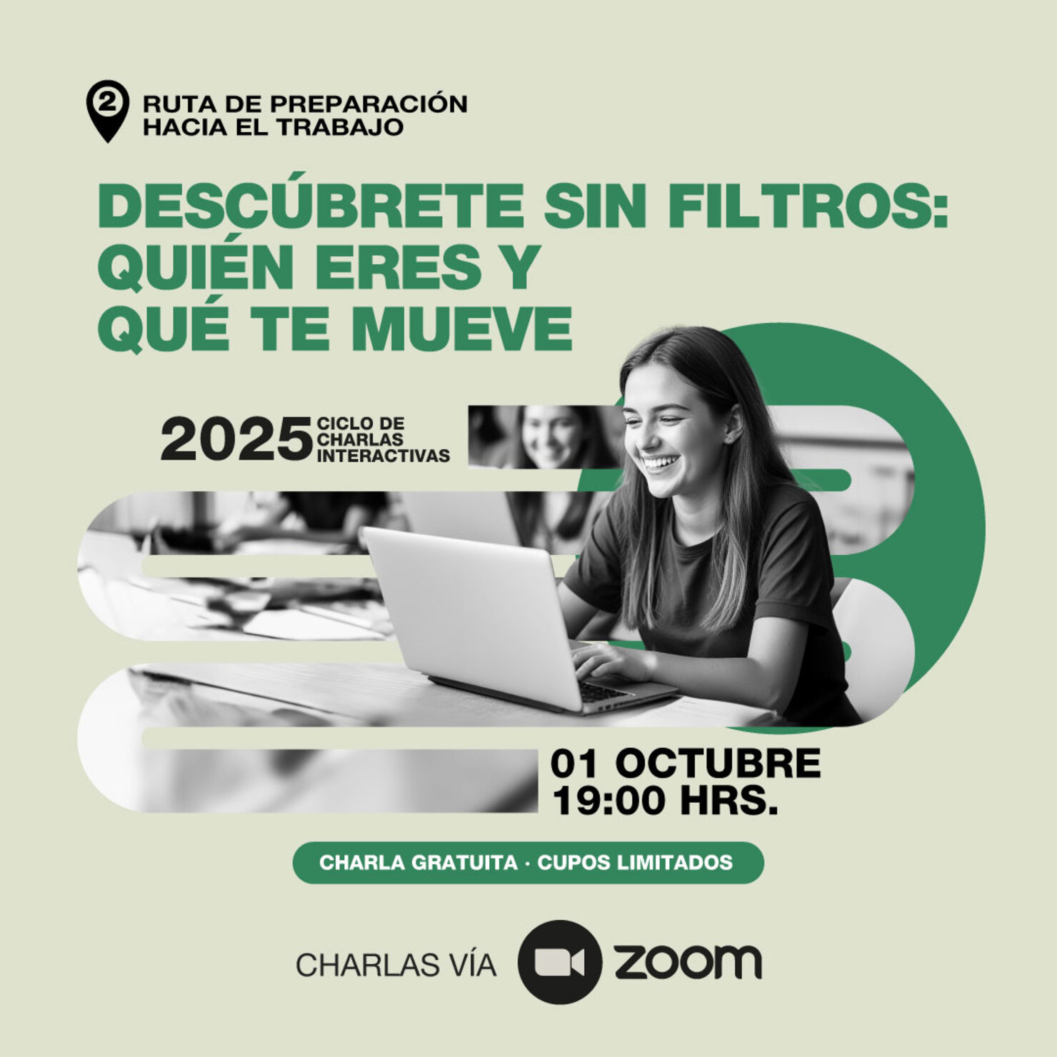 Charla 2 RPHT: Descúbrete sin filtros: Quién eres y qué te mueve