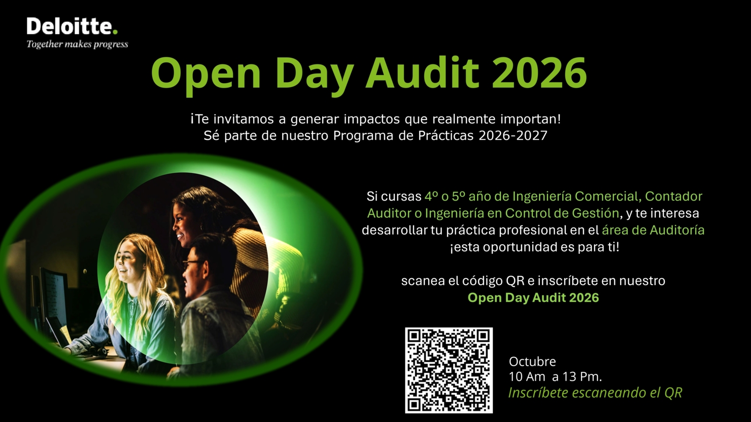 Open Day Audit 2026 de Deloitte
