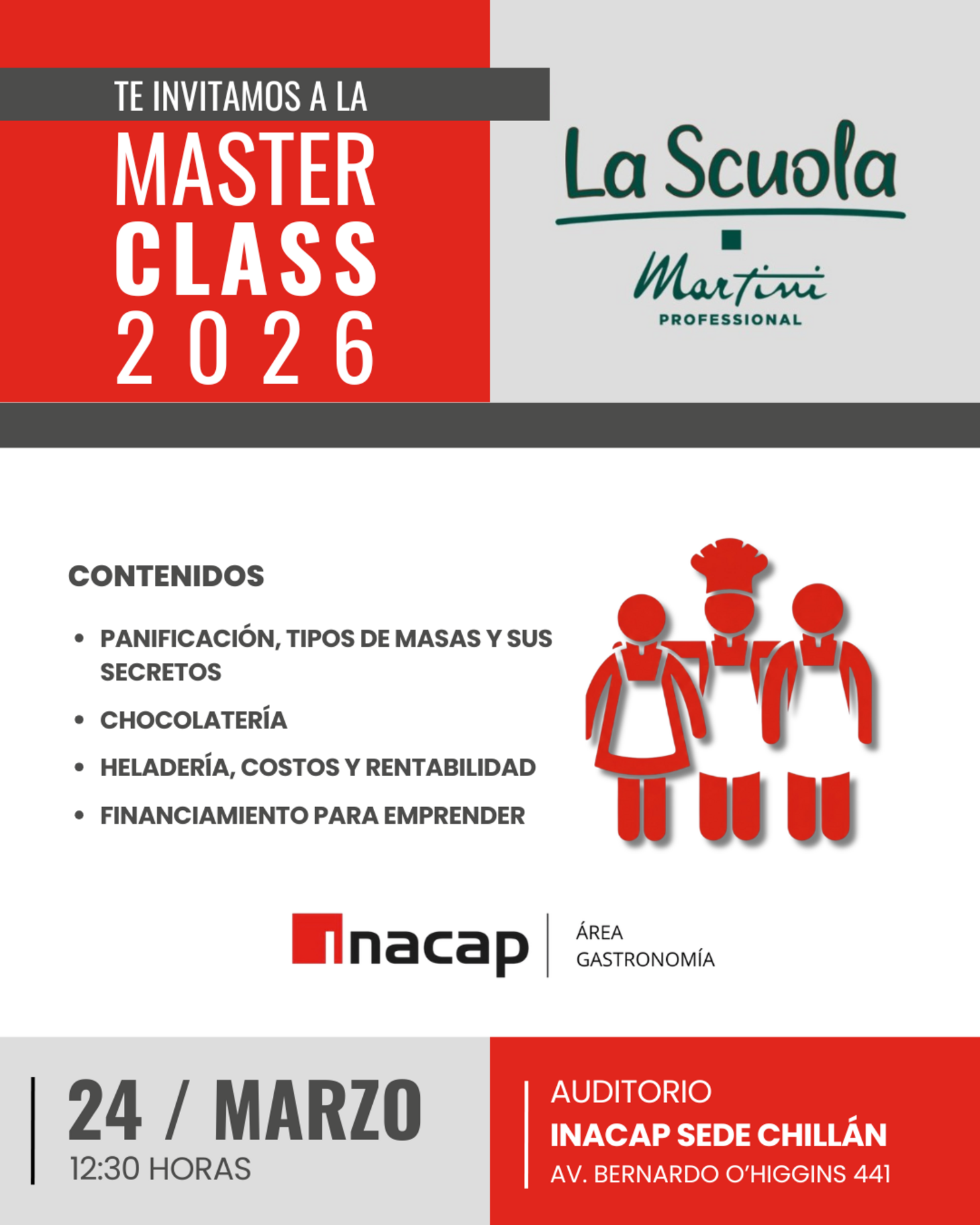 Máster Class de Pastelería 2026