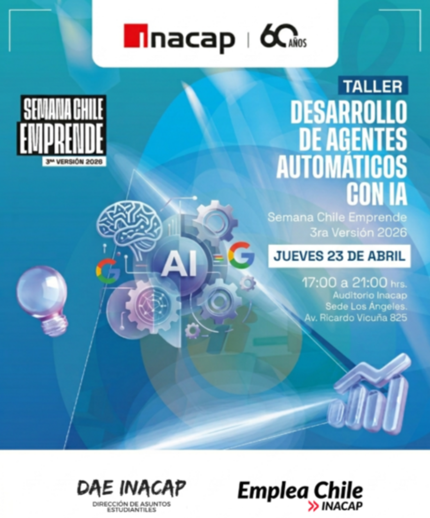 Desarrollo de agentes automáticos con IA - para emprendedores