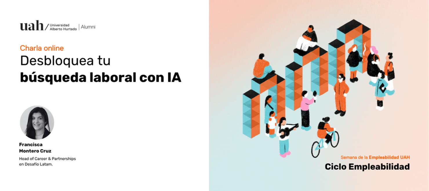 Charla online | "Desbloquea tu búsqueda laboral con IA"