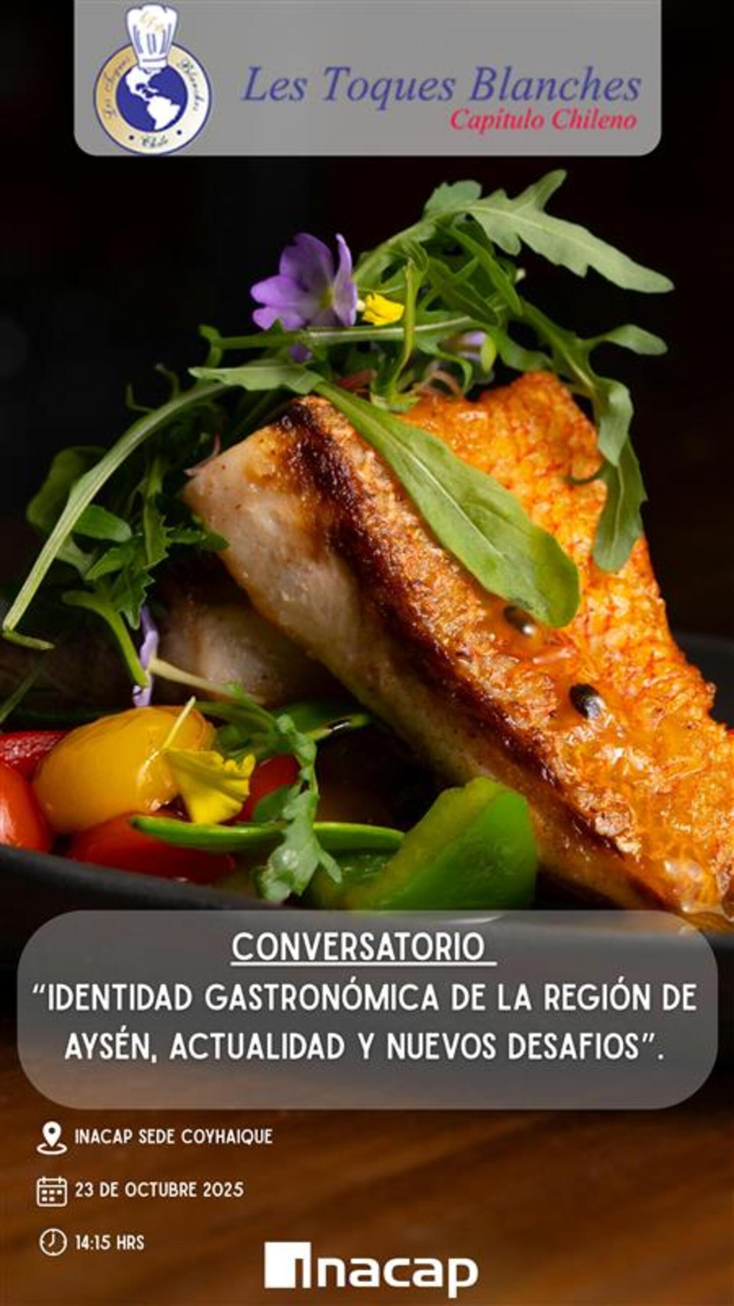 Conversatorio "Identidad Gastronómica de la región de Aysén, actualidad y nuevos desafíos"