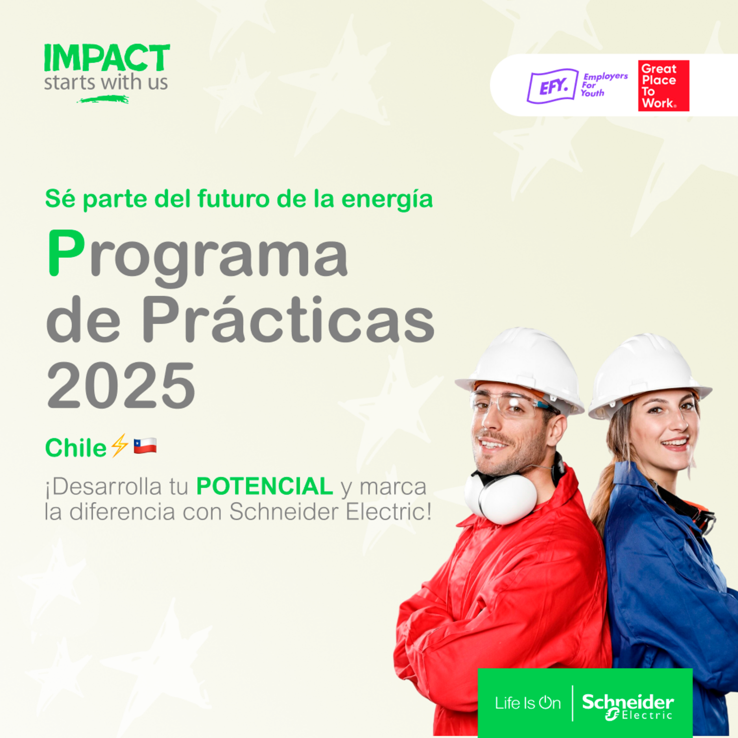Convocatoria Programa de Prácticas 2025 - Schneider Electric