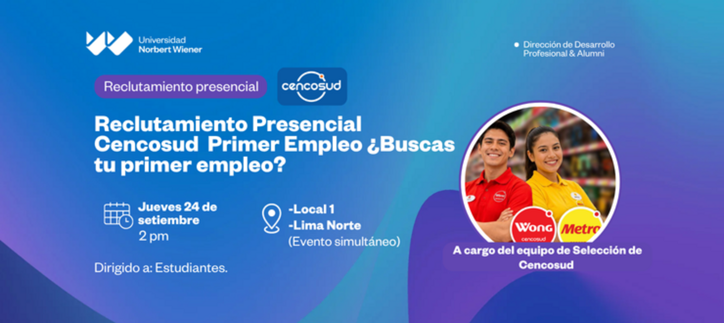 Reclutamiento Cencosud en Wiener