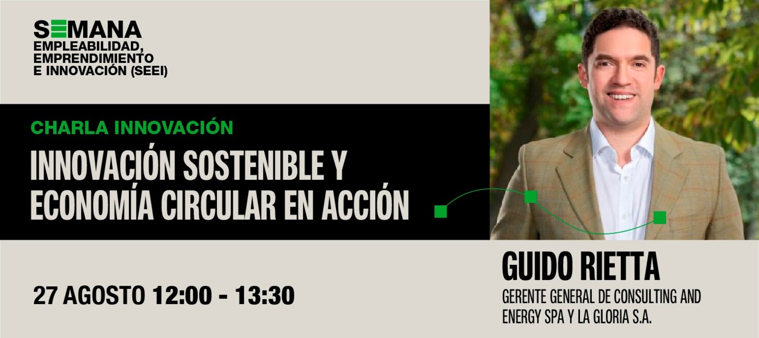 Charla: Innovación sostenible y economía circular en acción
