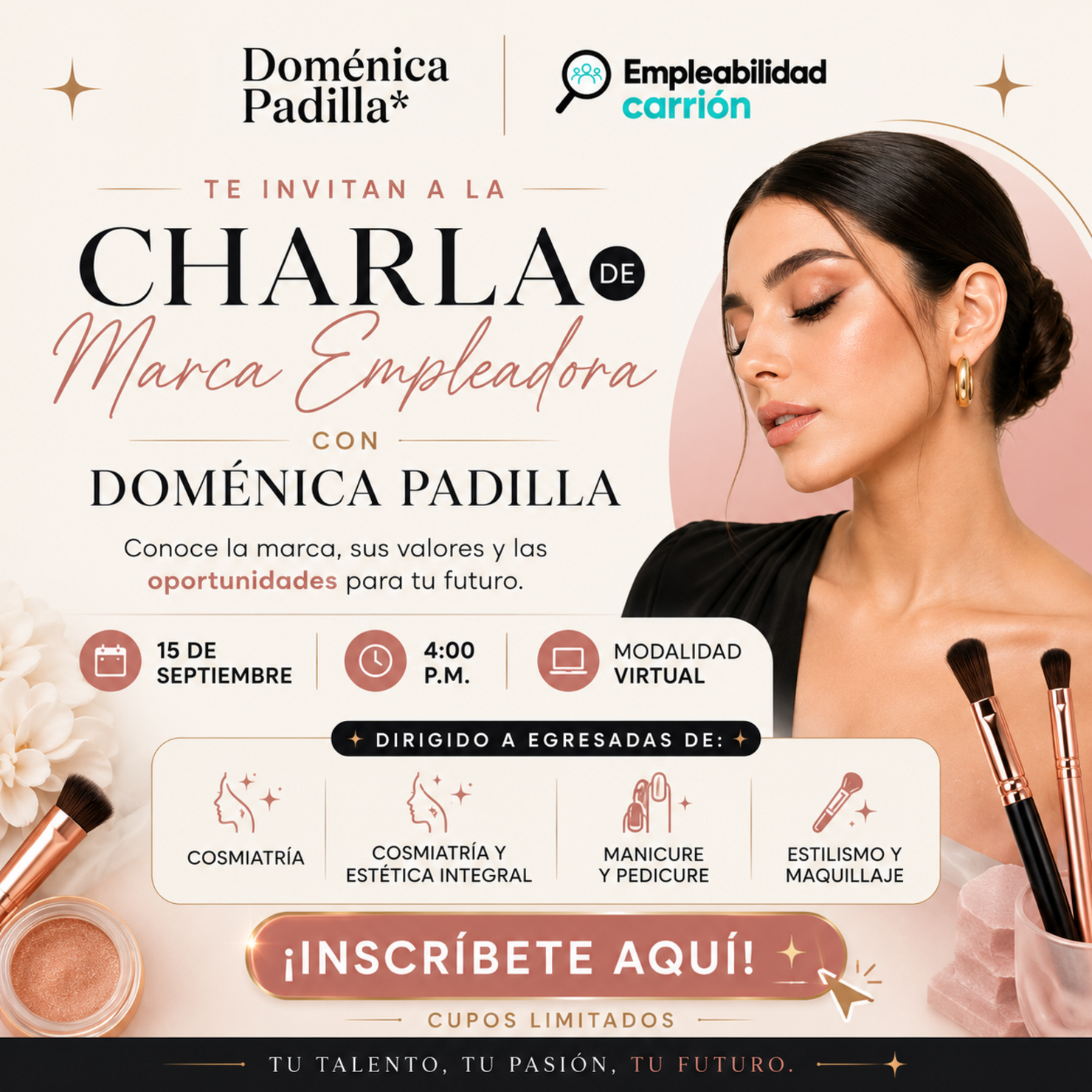 Charla de marca empleadora con Doménica Padilla