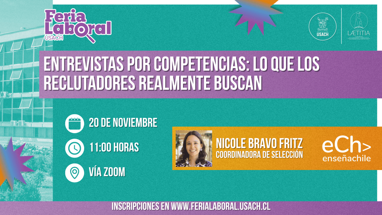 Charla: Entrevistas por competencias: Lo que los reclutadores realmente buscan