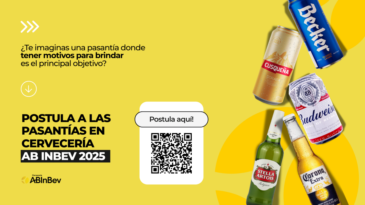 Convocatoria Programa de Pasantías Cervecería AB InBev
