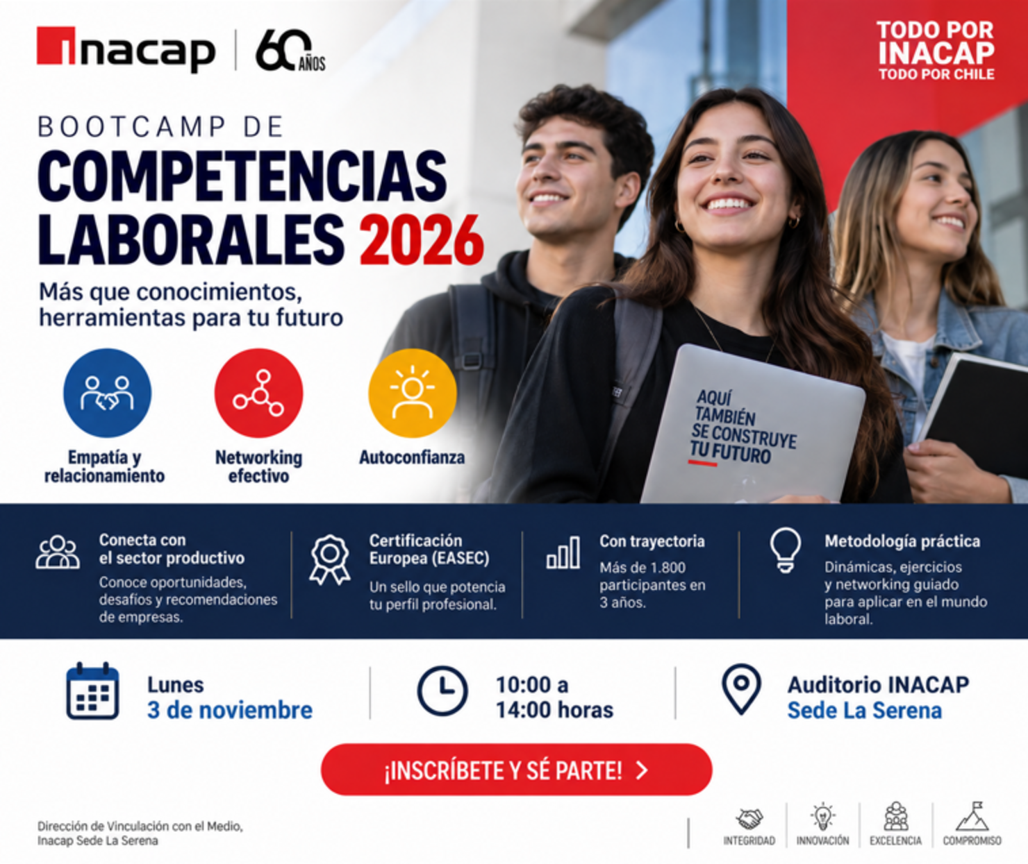 Bootcamp de competencias laborales 2026