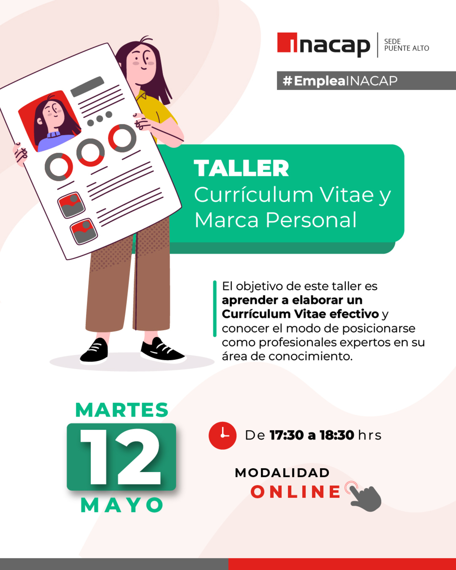 Taller de CV; Diseña tu Futuro Laboral