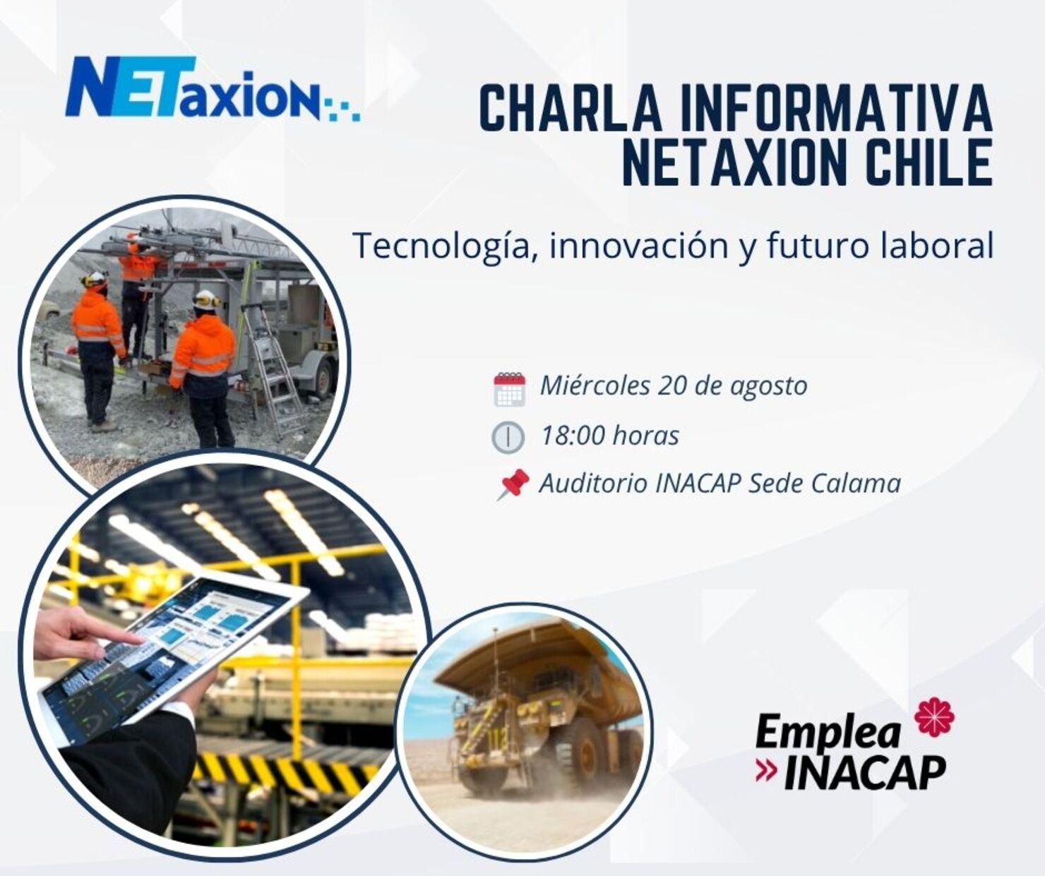 CHARLA INFORMATIVA NETAXION CHILE