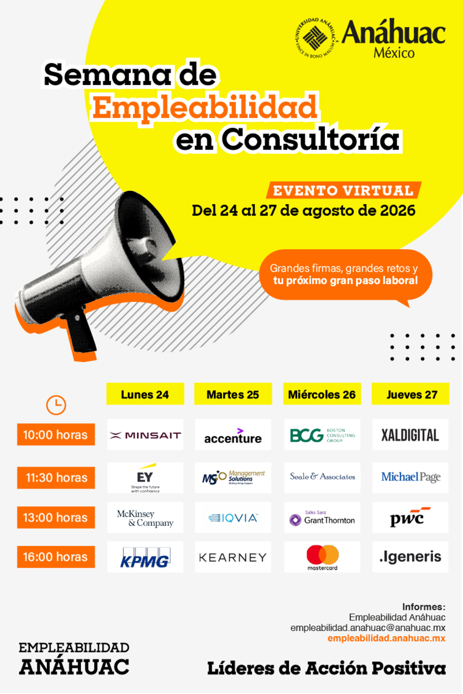 Semana de Empleabilidad en Consultoría
