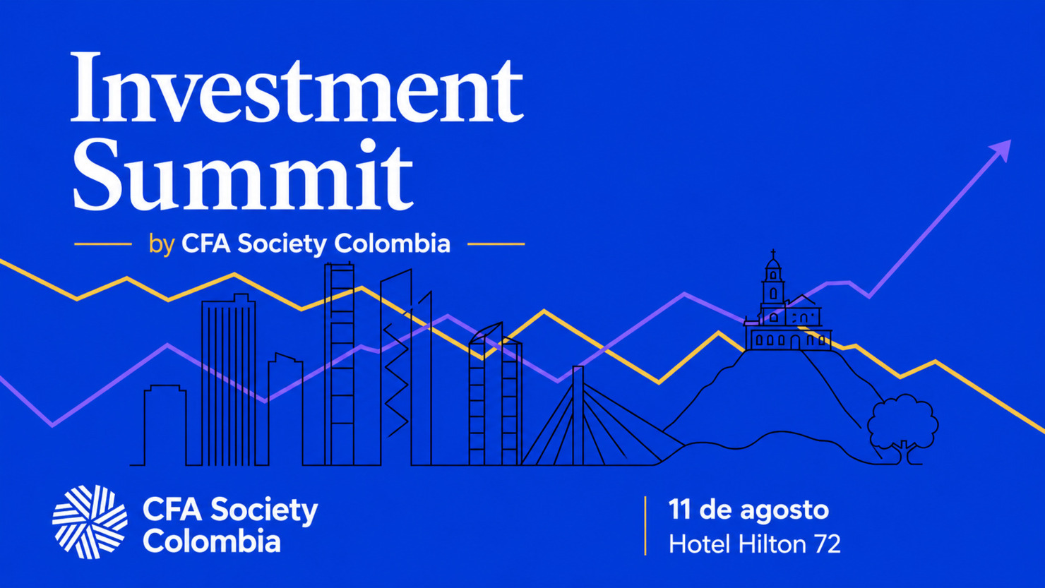 Participa por una entrada al Investment Summit de CFA Society Colombia.