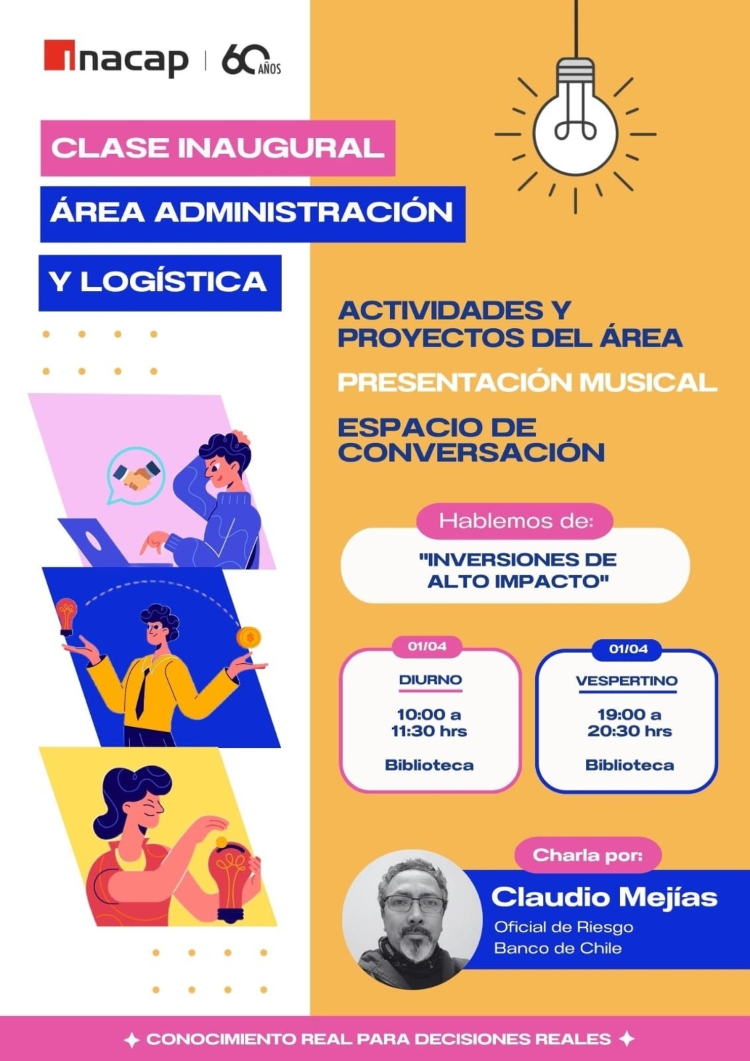 Clase Inaugural Bienvenida 2026 Área Administración y Logística - Jornada Veseprtina