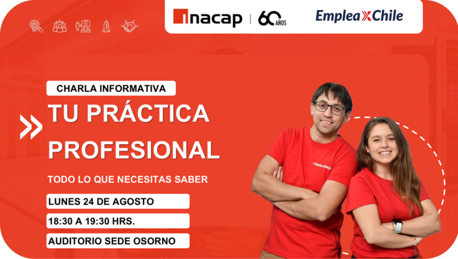 Charla informativa: Tu práctica profesional (estudiantes vespertinos- grupo 2)