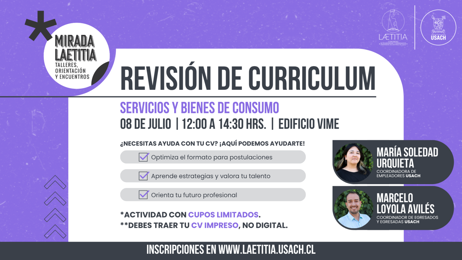 Revisión de Currículum Vitae