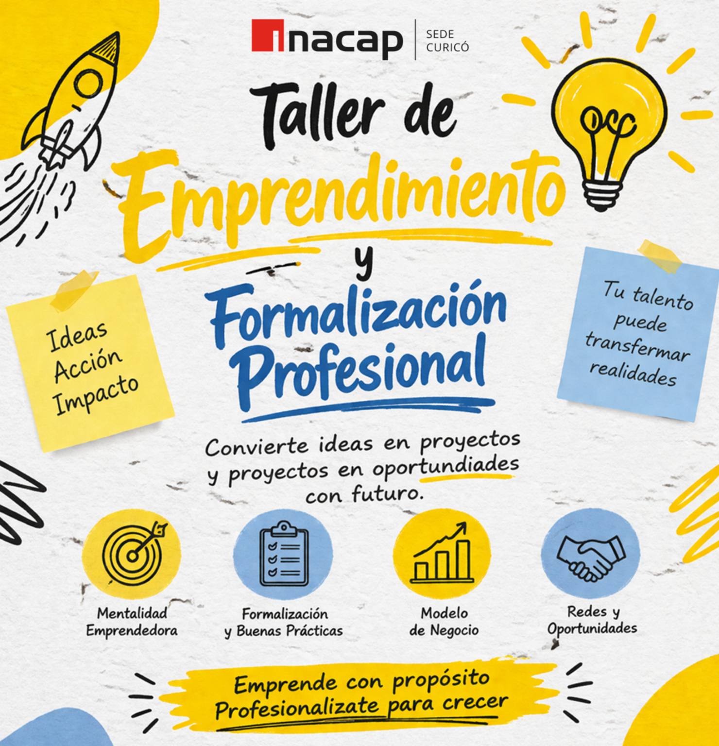 Taller de Emprendimiento y Formalización Profesional