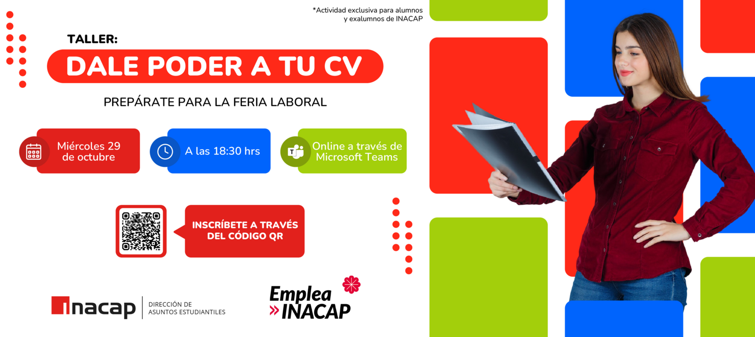 Taller:  "DALE PODER A TU CV"