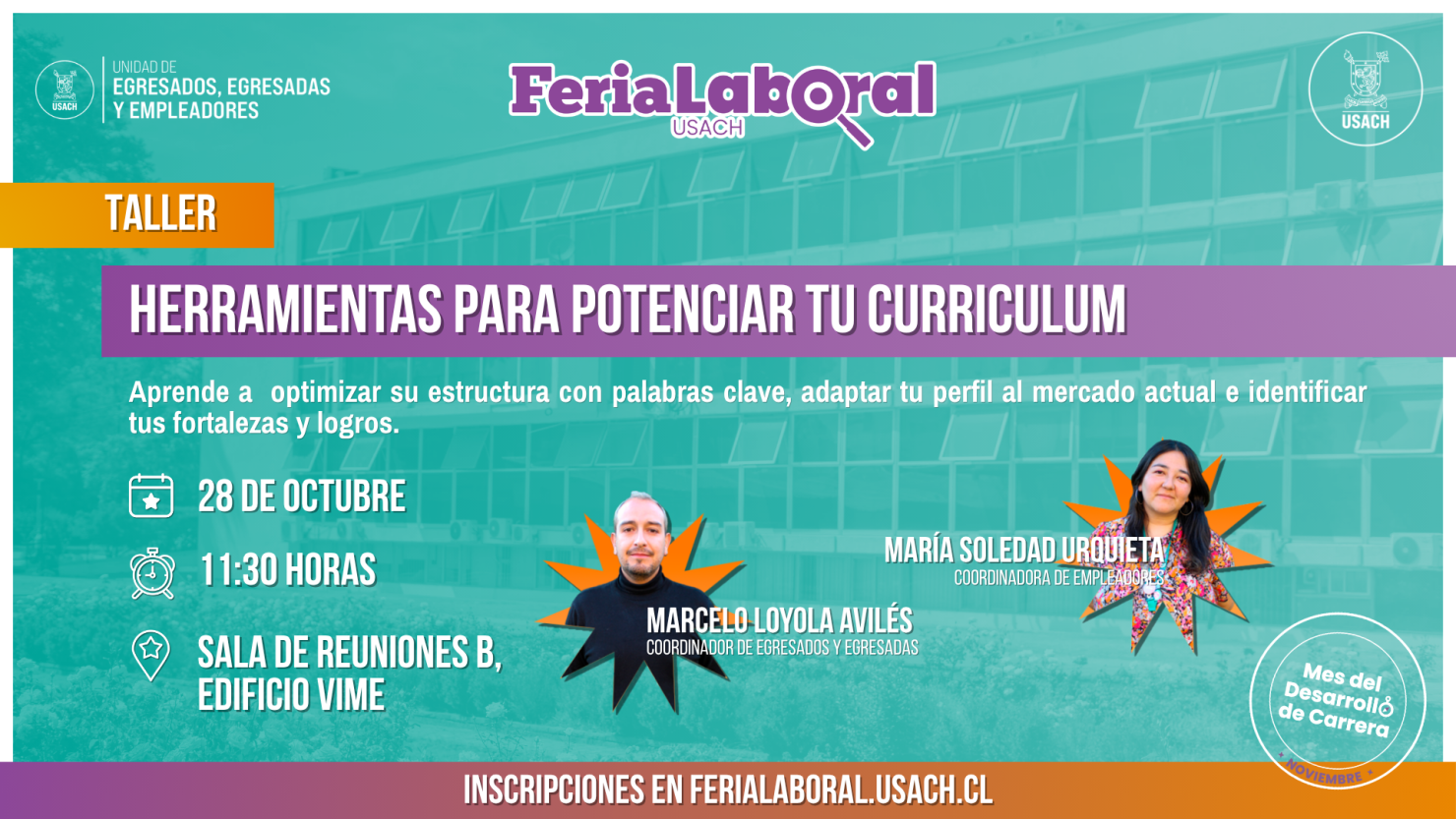 Taller: Herramientas para Potenciar tu Curriculum