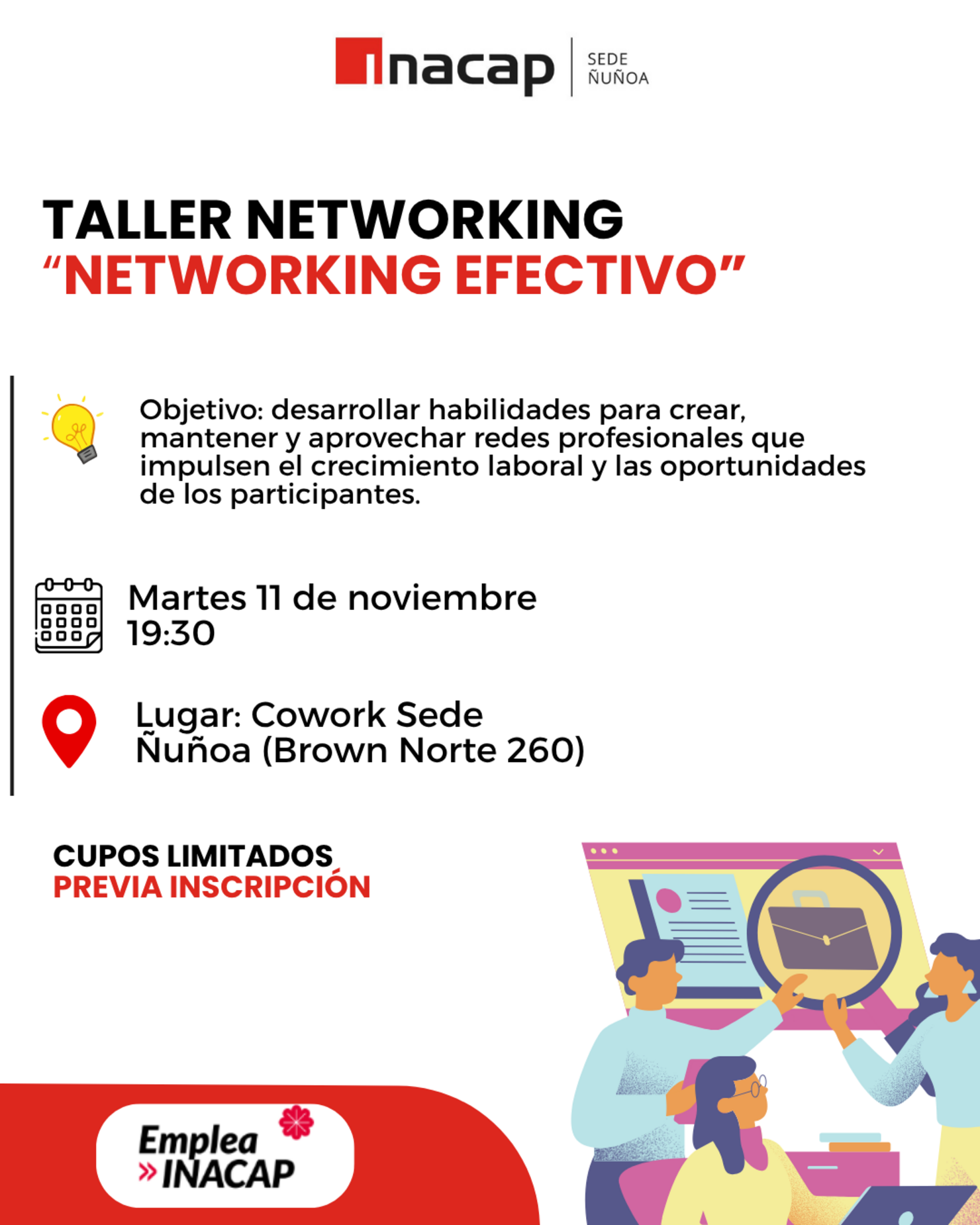 Taller Networking: "Networking efectivo".