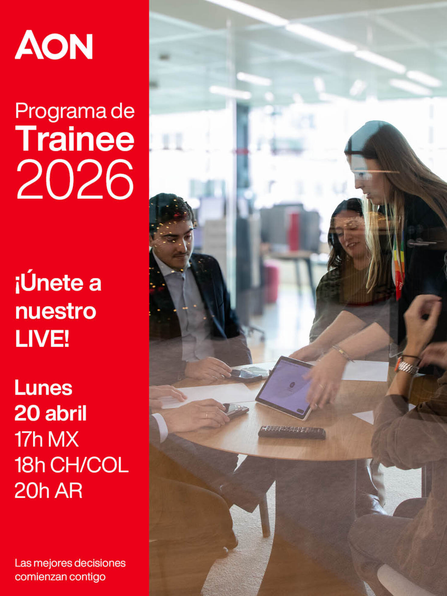 AON: programa de Trainee 2026