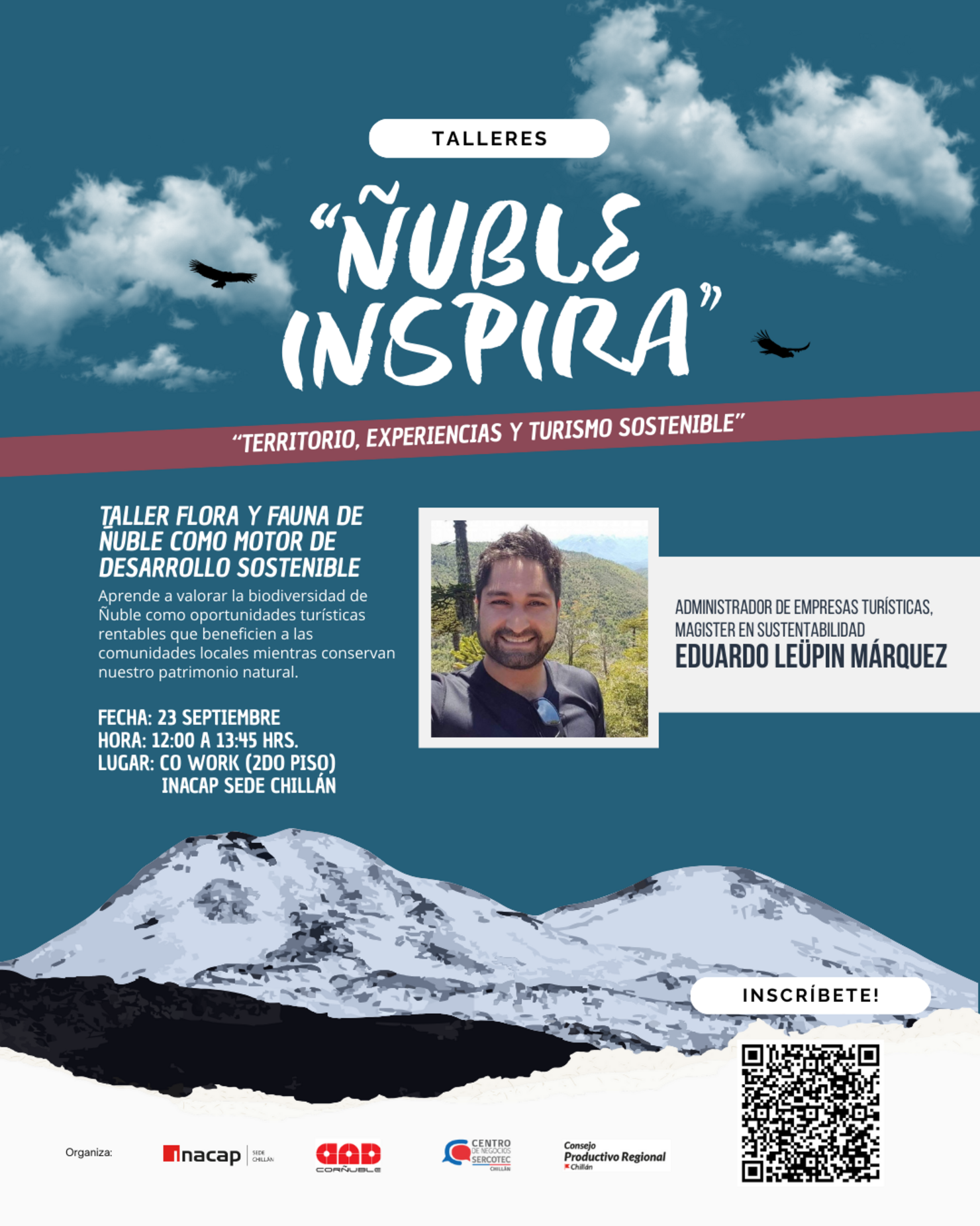 Taller Flora y Fauna de Ñuble como motor de Modelo Sostenible