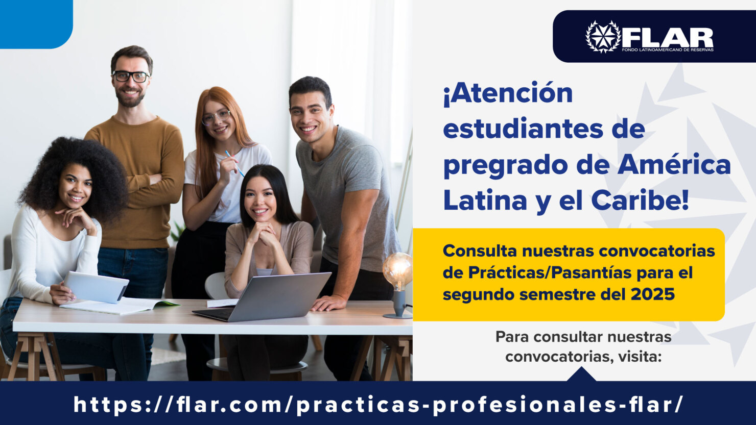 Convocatoria a Prácticas y Pasantías en FLAR