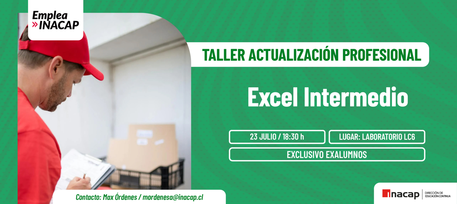 Taller Excel Intermedio
