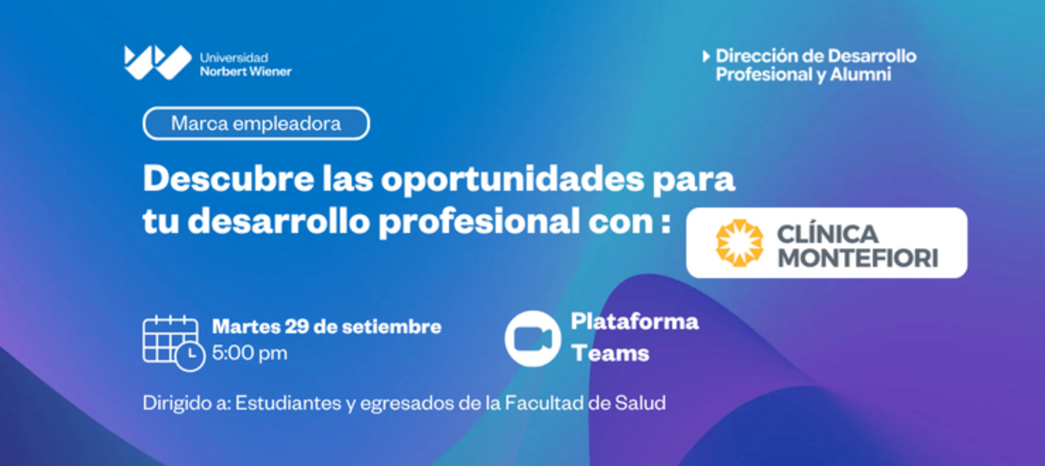 Conoce a la Clínica Montefiori