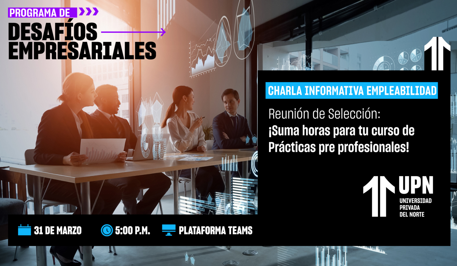 Reunión de Selección: ¡Suma horas para tu curso de Prácticas pre profesionales!