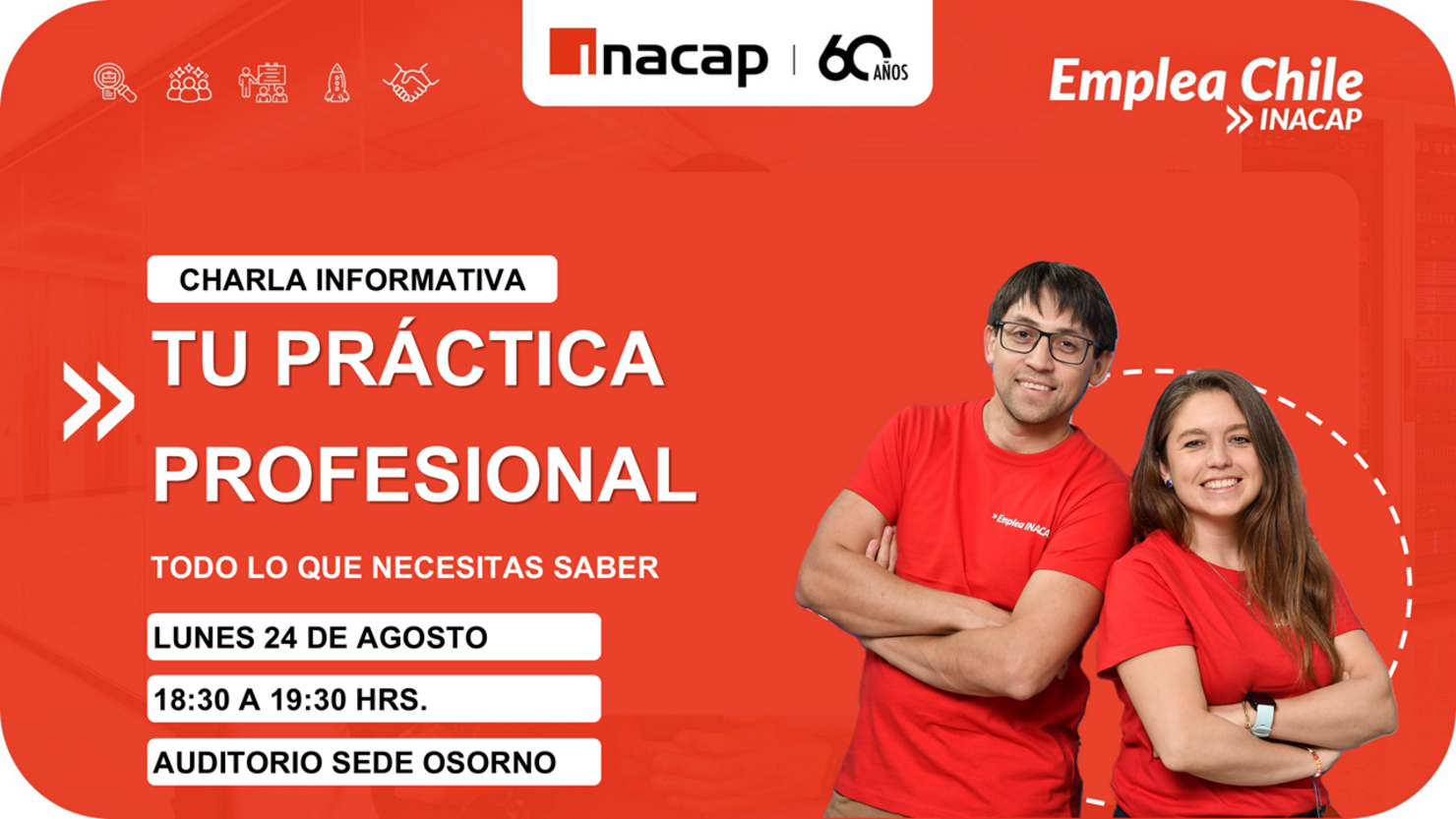 Charla informativa: Tu práctica profesional (estudiantes vespertinos- grupo 2)