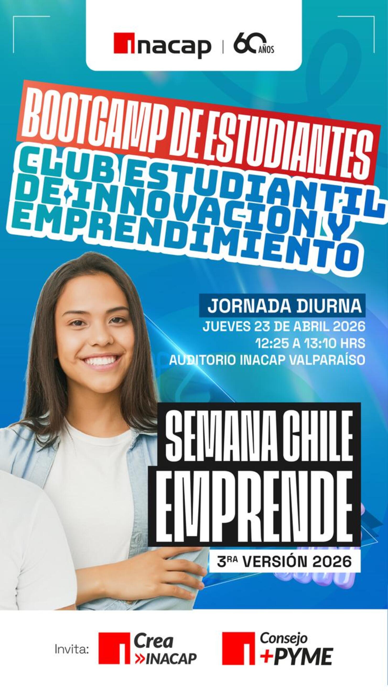 Bootcamp de estudiantes diurnos y vespertinos INACAP