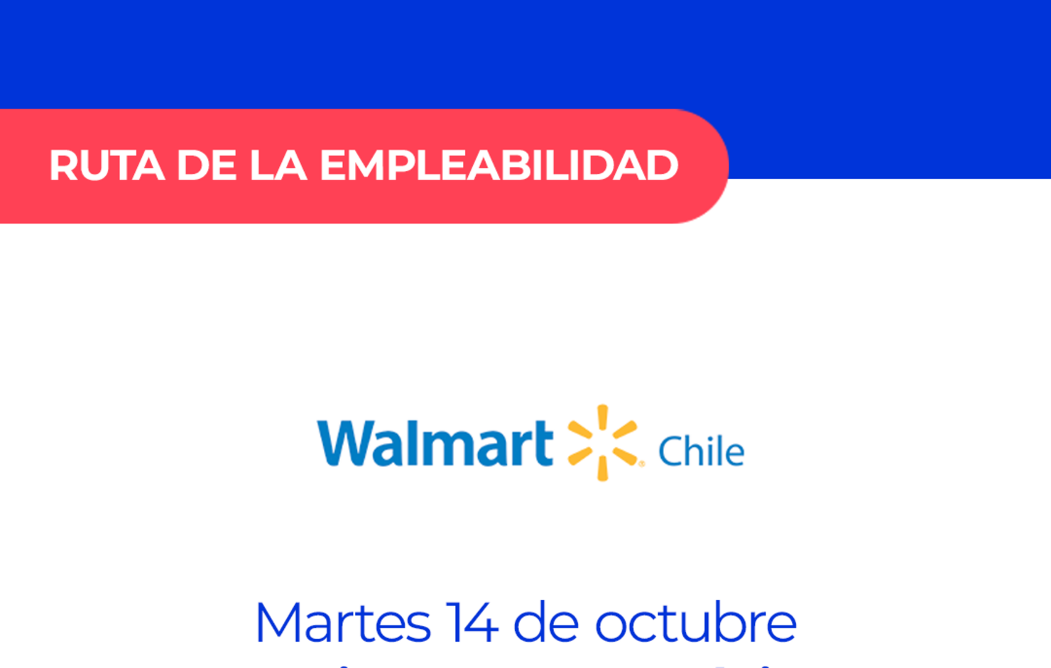 Participa en la Charla de Walmart en el contexto de la Feria