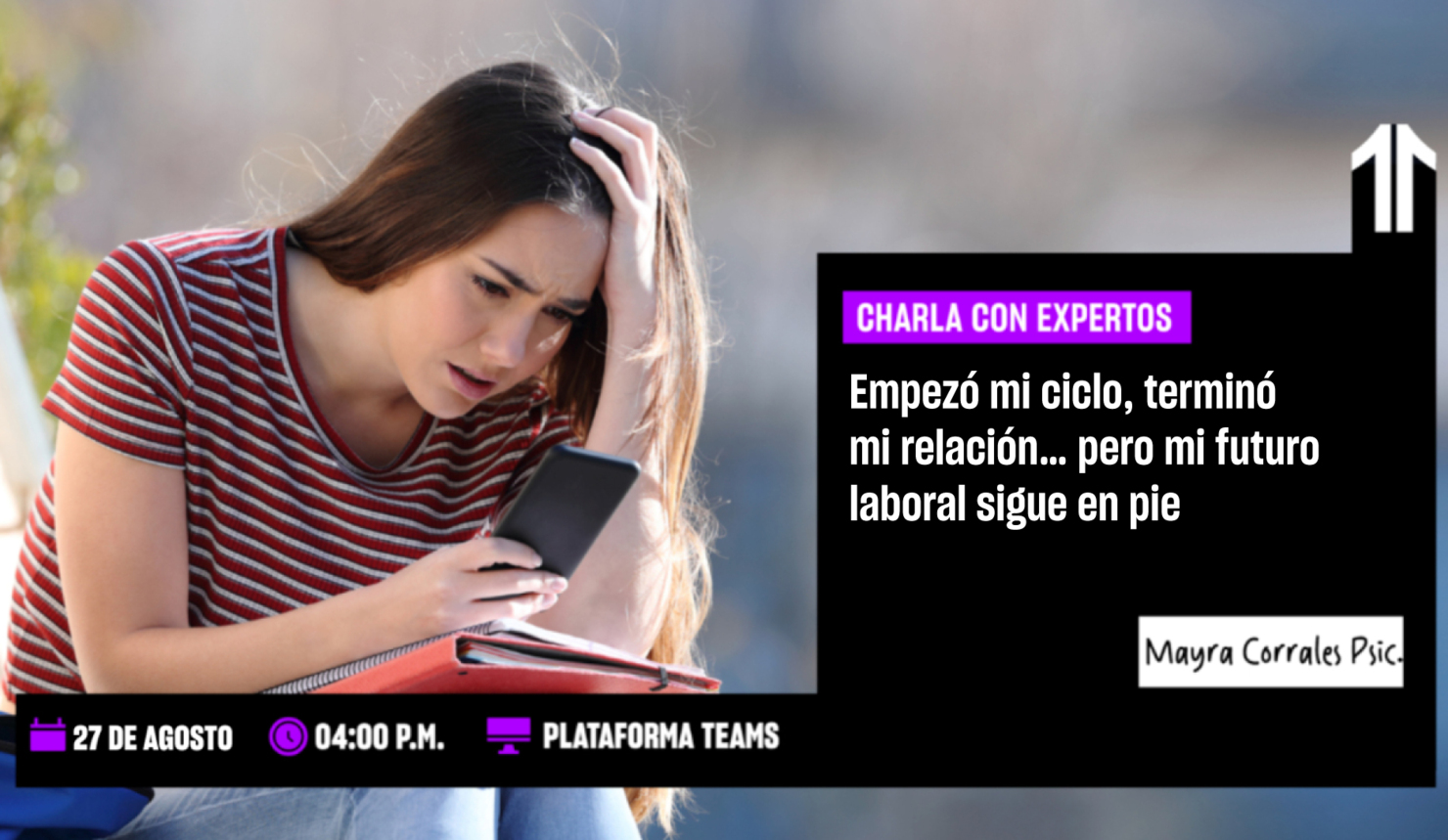 Empezó mi ciclo, terminó mi relación… y mi futuro laboral sigue en pie