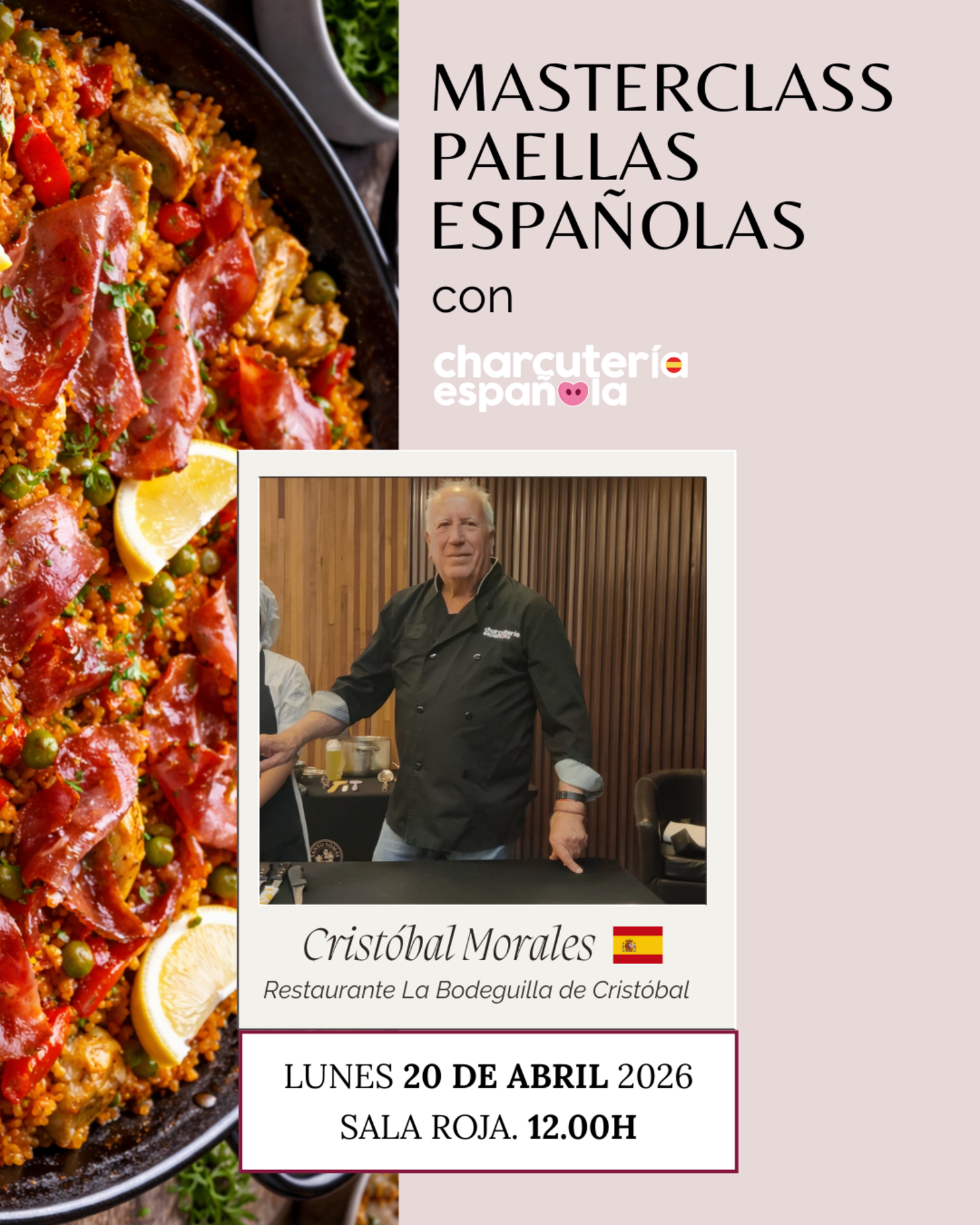 MASTERCLASS PAELLA ESPAÑOLA