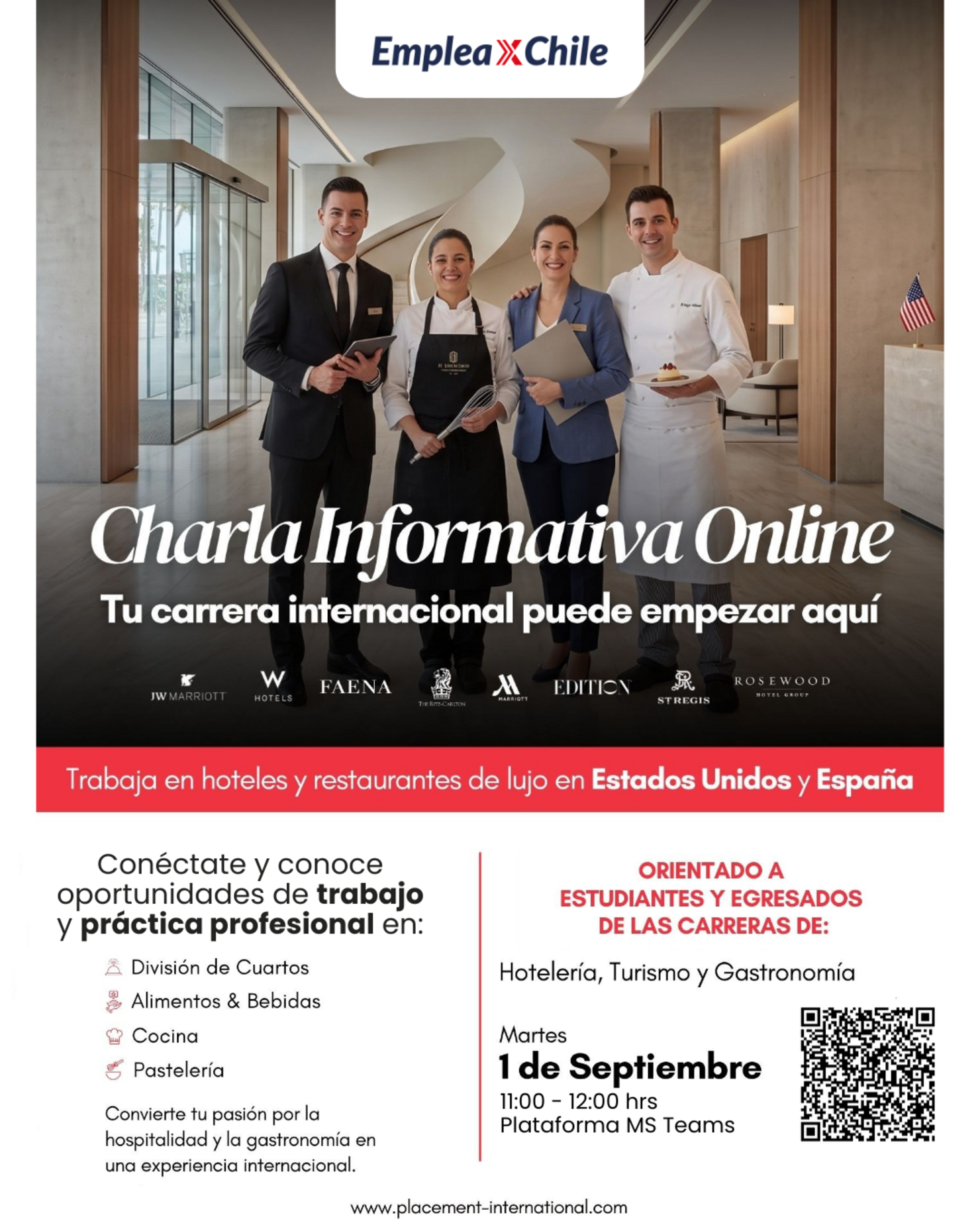 TU CARRERA INTERNACIONAL PUEDE EMPEZAR AQUÍ
