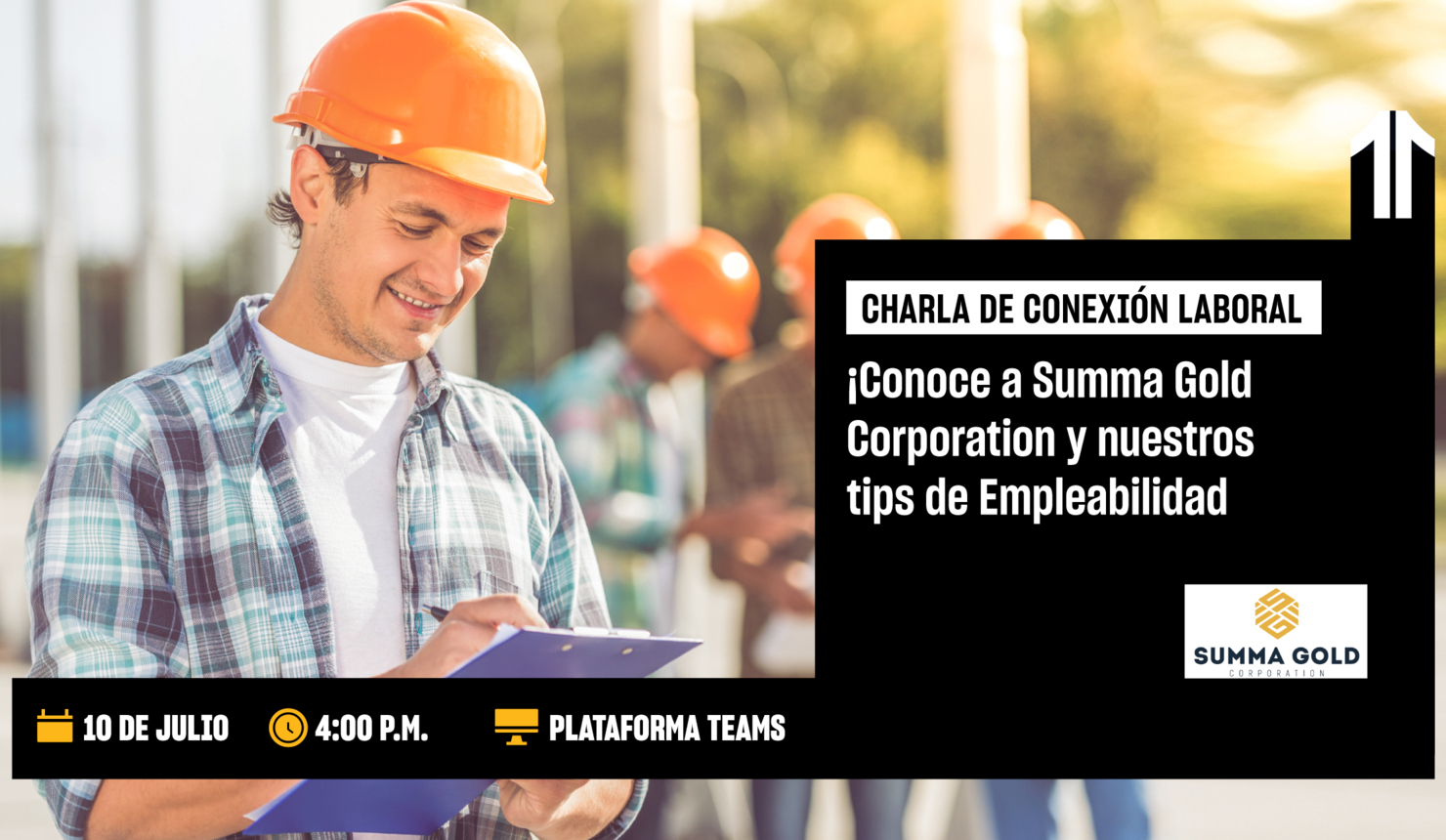 Conoce a Summa Gold Corporation y nuestros tips de Empleabilidad