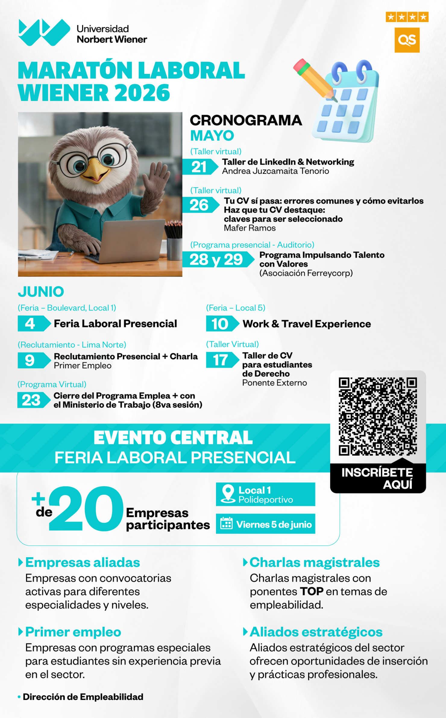 Maratón Laboral Wiener 2026
