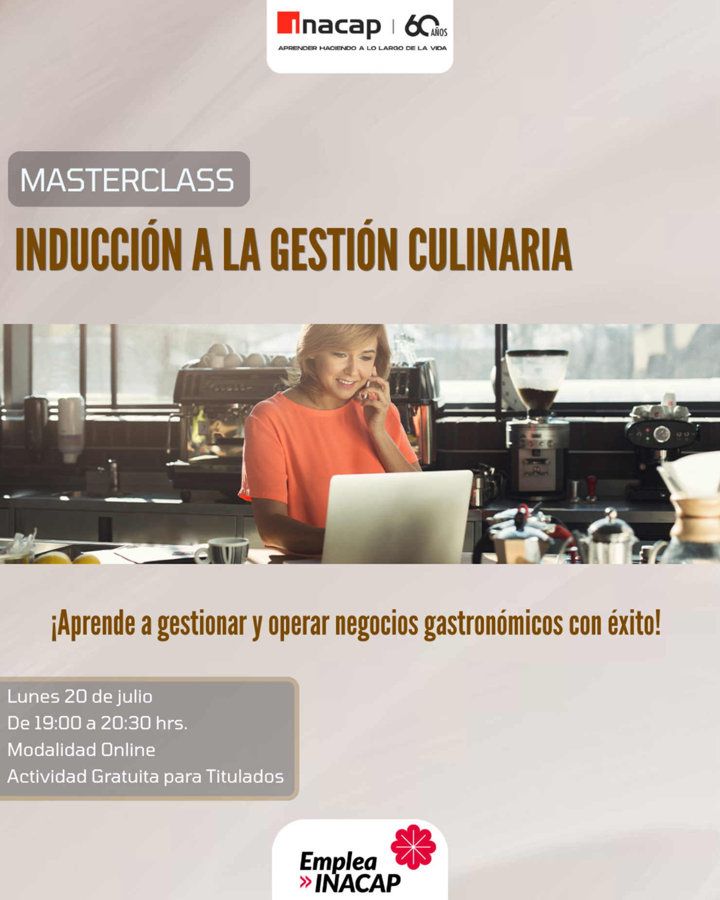 MASTERCLASS GESTIÓN CULINARIA