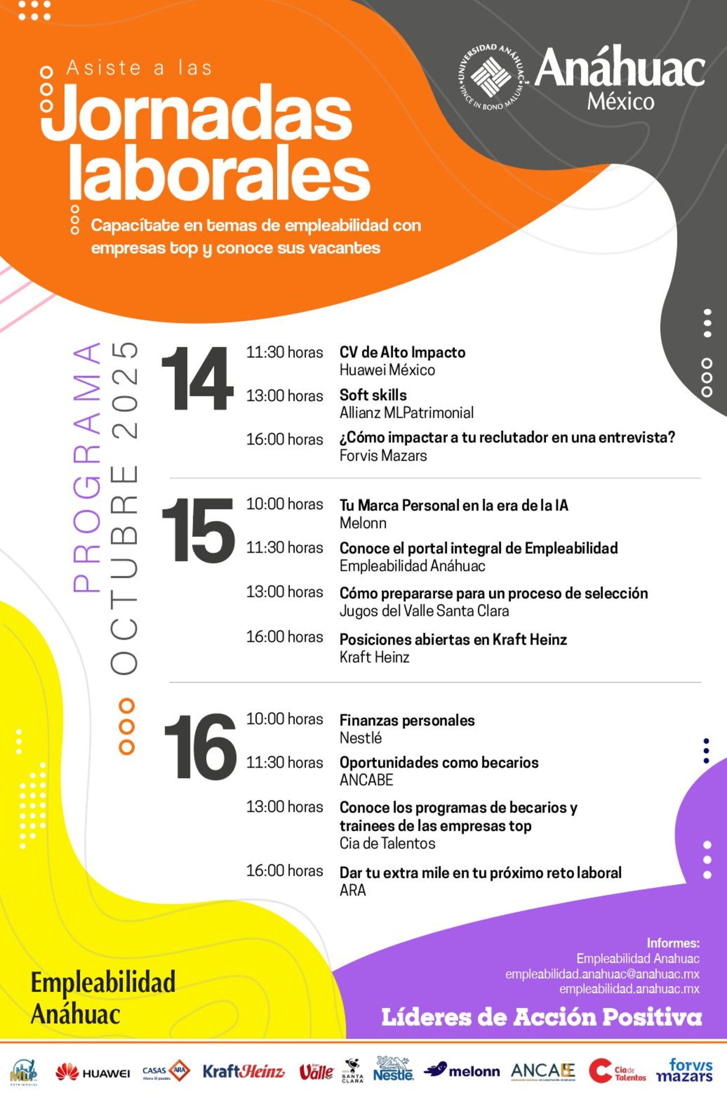 Jornadas Laborales Anáhuac 2025